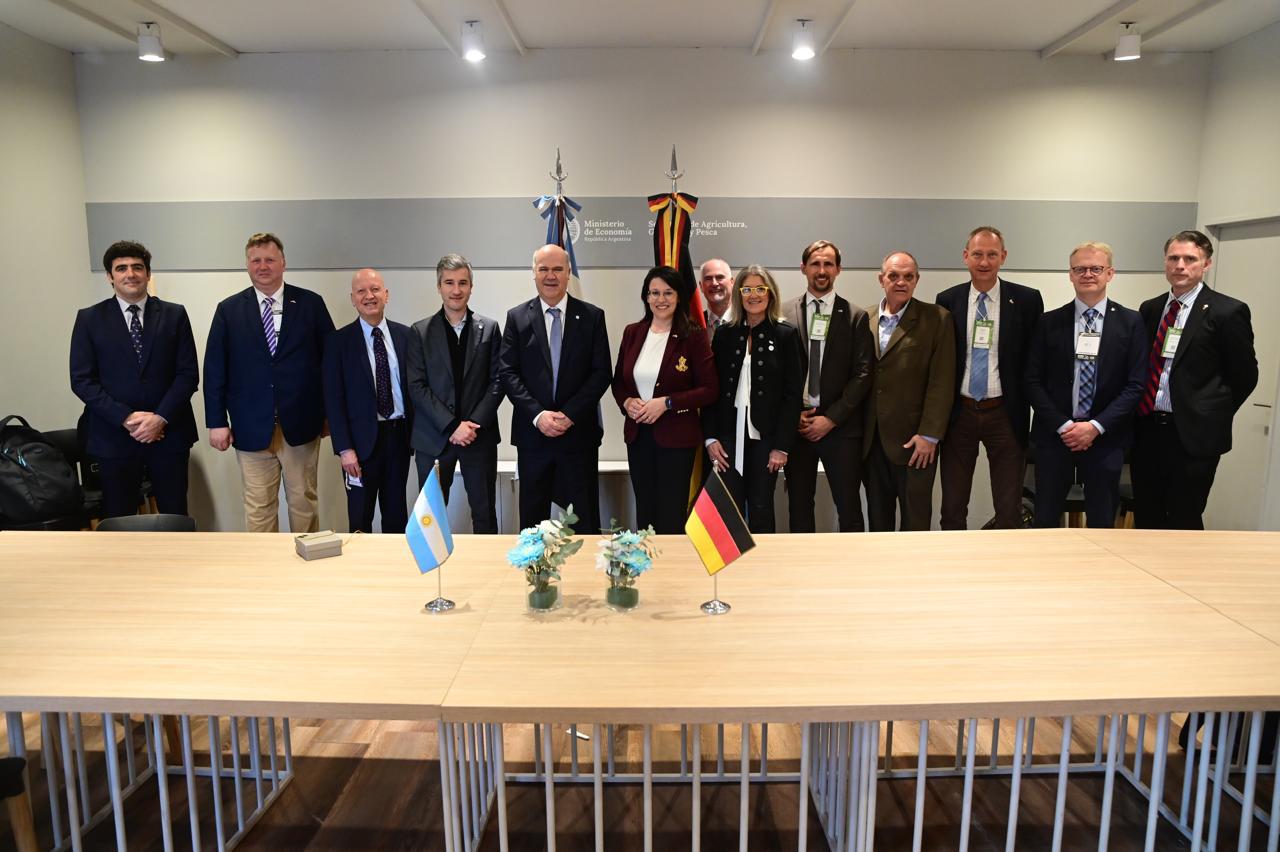Argentina firma declaración conjunta con Alemania para fortalecer relaciones comerciales agroalimentarias