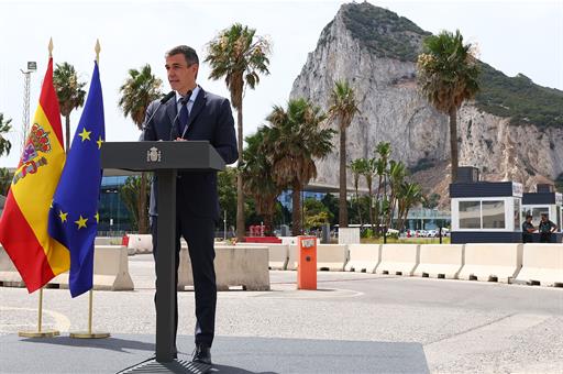 Pedro Sánchez, de España, afirma que se inicia una etapa de convivencia y prosperidad compartida para el Campo de Gibraltar, España