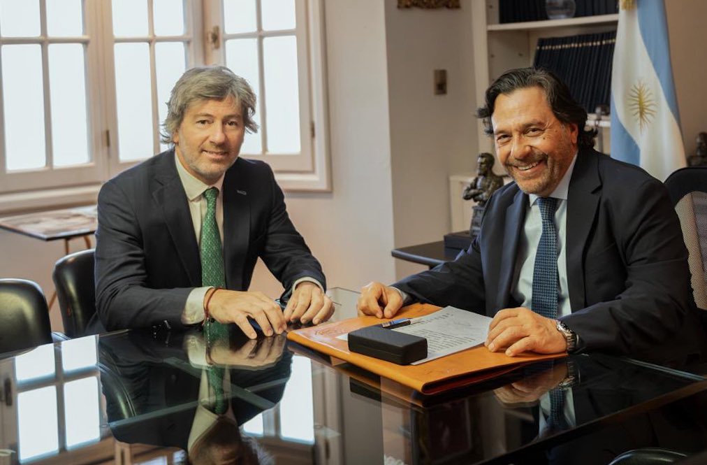 Mahiques y el gobernador de Salta, Gustavo Sáenz, se reunieron para coordinar una agenda estratégica con la provincia de Salta, Argentina
