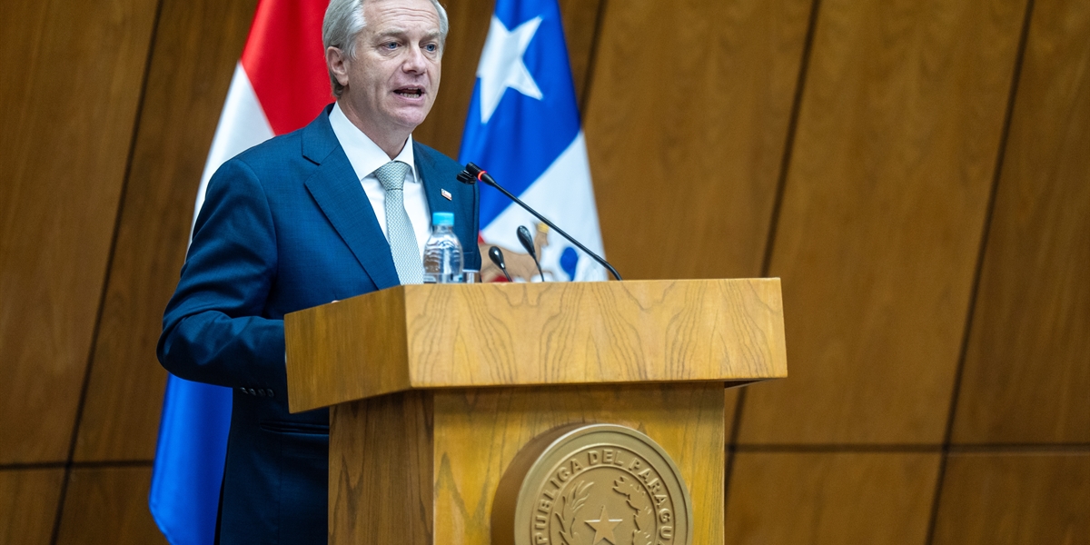 José Antonio Kast interviene en sesión especial del Congreso Nacional de Paraguay