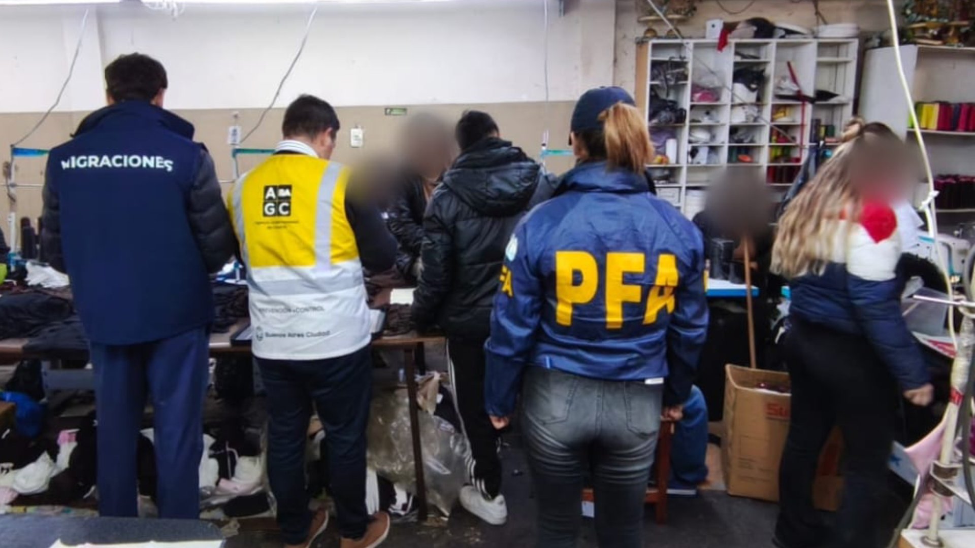 DFI rescató a 16 trabajadores sometidos a jornadas