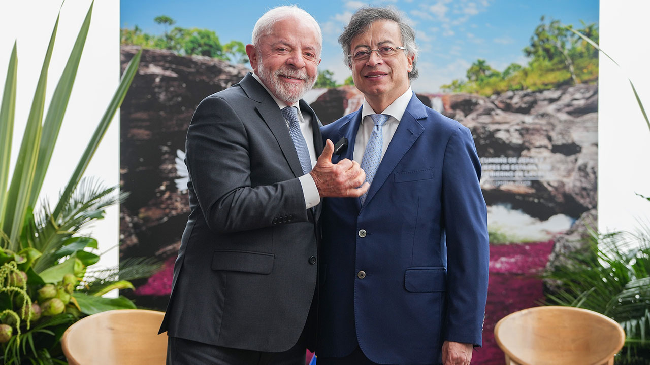 Luiz Inácio Lula destaca los esfuerzos de Gustavo Petro por la integración de América Latina