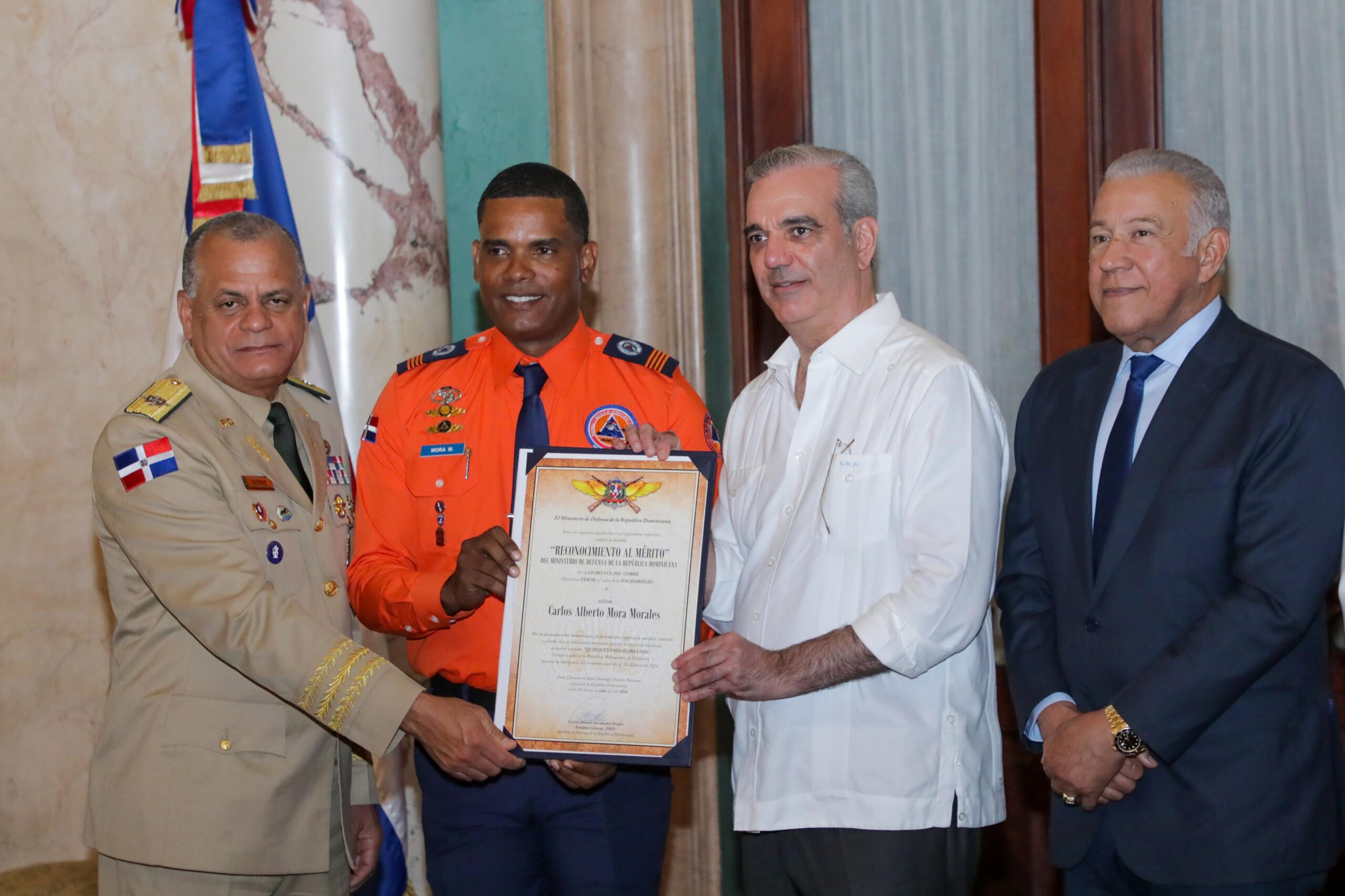 Venezuela confiere a República Dominicana la Orden Héroe de Venezuela por su contribución ante los terremotos del 24 de junio