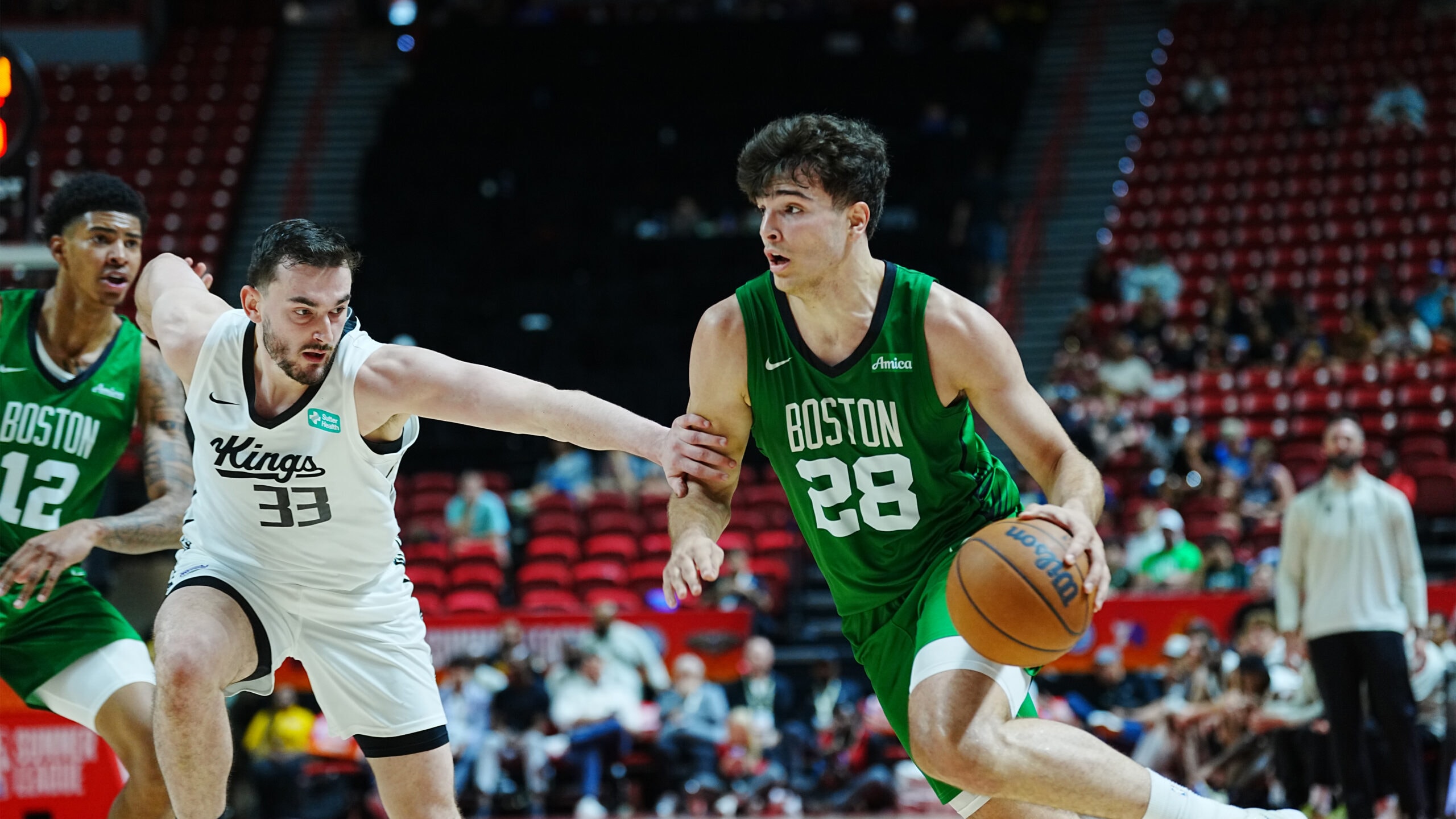 Celtics vencen a Kings en acción de la Summer League