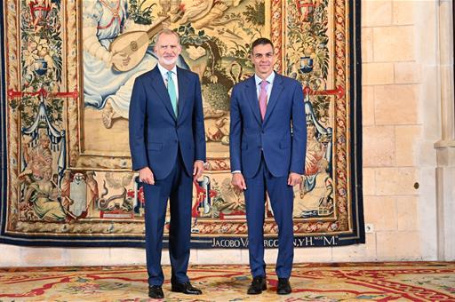 Pedro Sánchez, de España, anuncia que ha pedido a la Comisión Europea que Mallorca, España, acoja el centro europeo de lucha contra los incendios en el Mediterráneo occidental