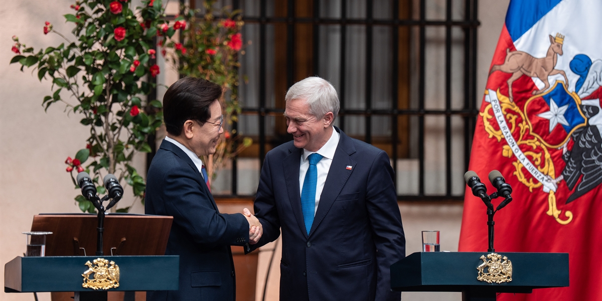 Presidentes Kast de Chile y Lee Jae Myung de Corea firman cinco acuerdos en visita oficial Presidentes Kast de Chile y Lee Jae Myung de Corea firman cinco acuerdos en visita oficial