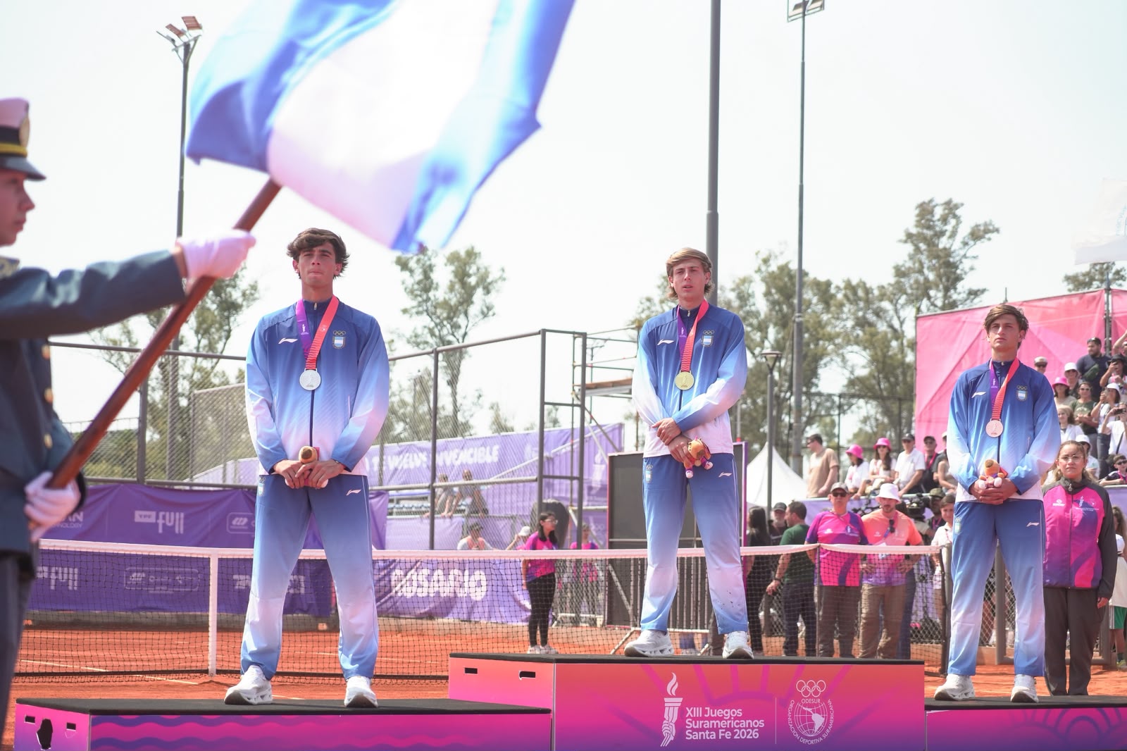 Triple podio en el tenis en Santa Fe, Argentina, en 2026