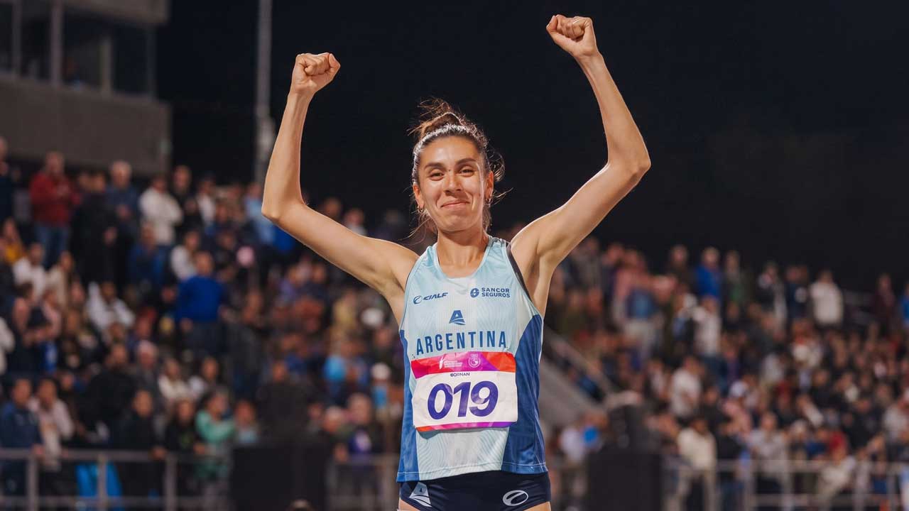 Levaggi, primera medalla de oro para Argentina en atletismo