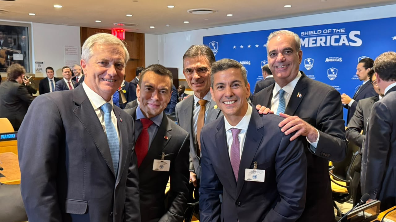 Luis Abinader, presidente de República Dominicana, participa en encuentro de la iniciativa Escudo de las Américas encabezado por Donald Trump