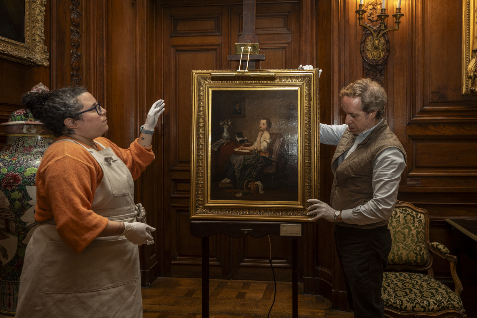 El Museo Nacional de Arte Decorativo recibió un cuadro en donación