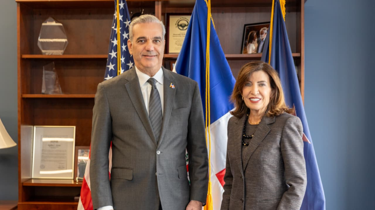 Presidente de la República Dominicana Luis Abinader y la gobernadora Hochul fortalecen la cooperación entre República Dominicana y Nueva York en gestión de emergencias y protección de infraestructuras
