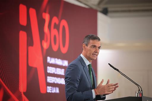 Pedro Sánchez anuncia el Plan IA360 y un acuerdo para el despliegue responsable, humanista y seguro de la inteligencia artificial
