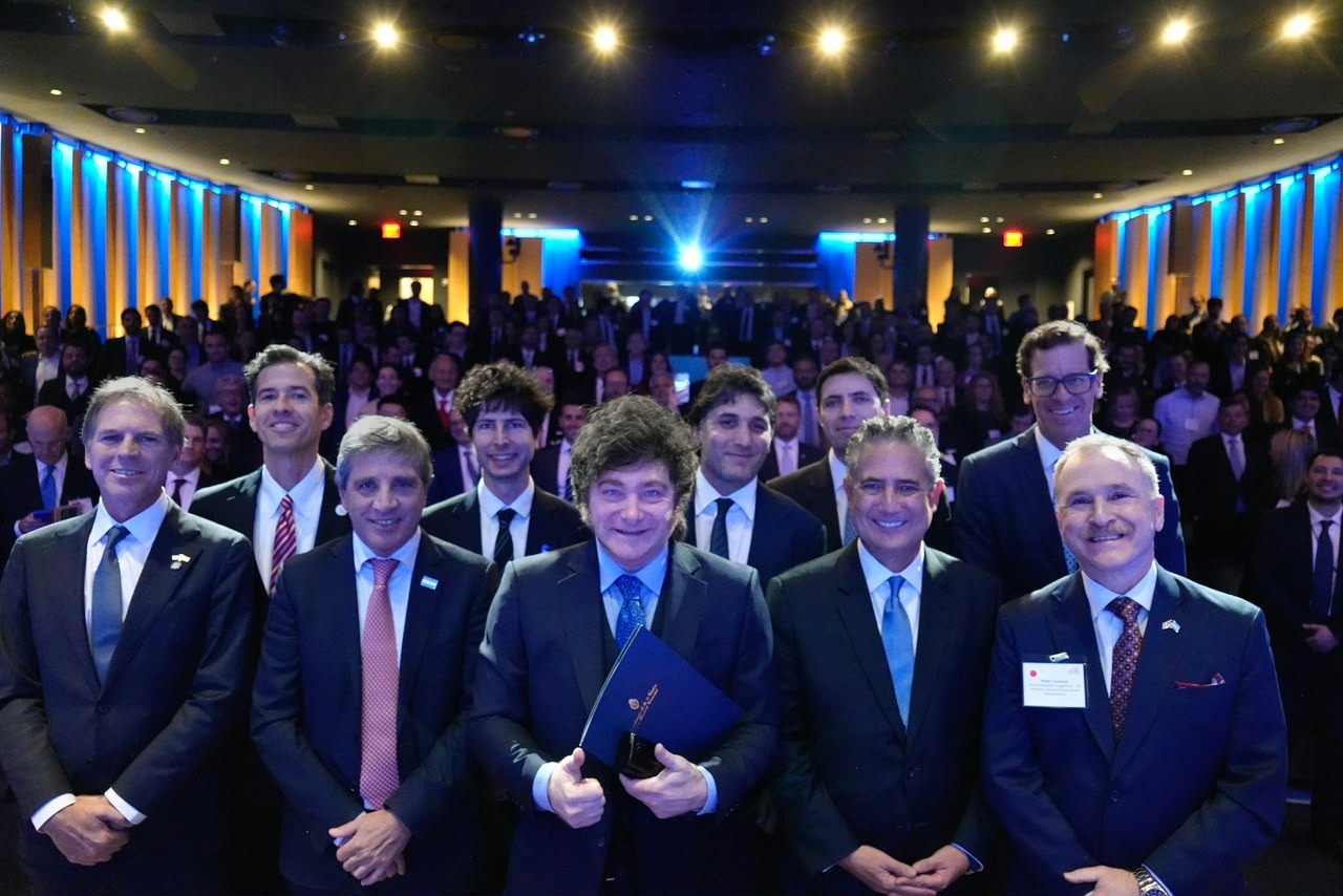 Milei disertó en Nueva York sobre valores occidentales, libertad económica y seguridad estratégica