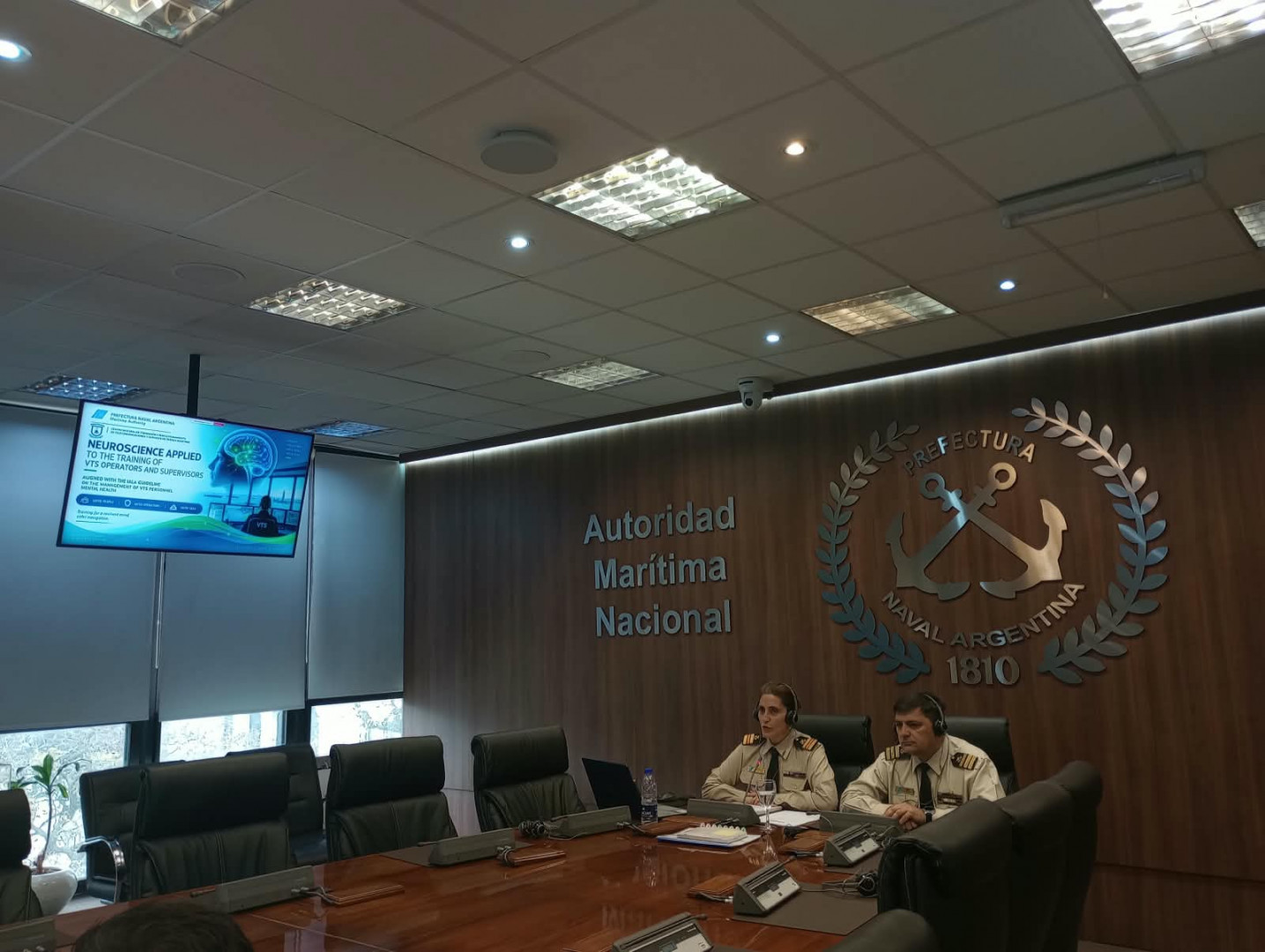 Prefectura participó en la reunión del comité VTS60 de la Asociación