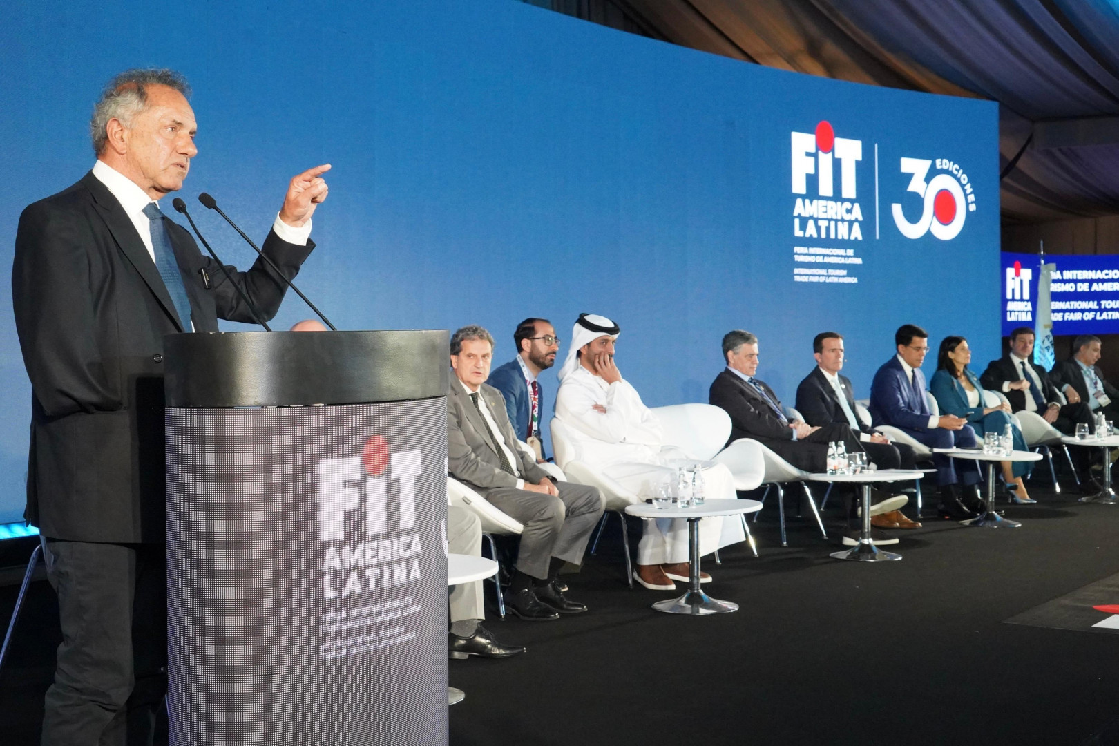 Scioli encabezó la apertura de la FIT