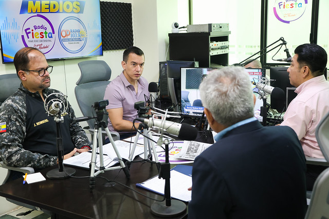El presidente de Ecuador, Daniel Noboa, destacó resultados en seguridad, inversión, vialidad, salud y cooperación internacional