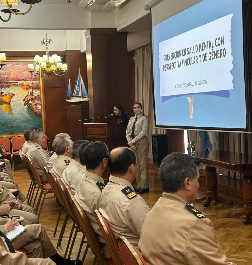 Prefectura realizó una jornada de prevención en salud mental con perspectiva vincular y de género | Argentina.gob.ar