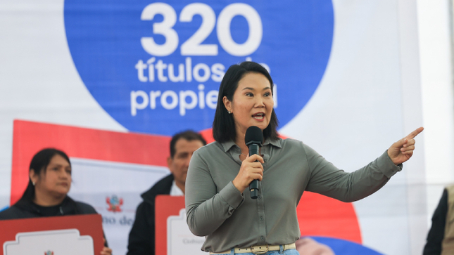 Presidenta Fujimori tras amenazas: “No tengo miedo ni voy a retroceder en este esfuerzo por lograr el orden y la seguridad en nuestro país
