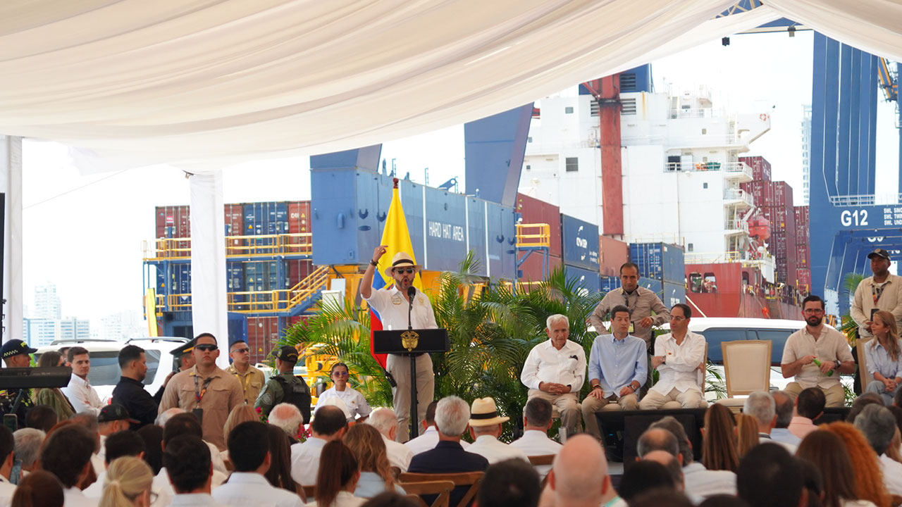 Palabras del Presidente Abelardo De La Espriella en el acto de presentación del Decreto de Modernización Portuaria en Cartagena