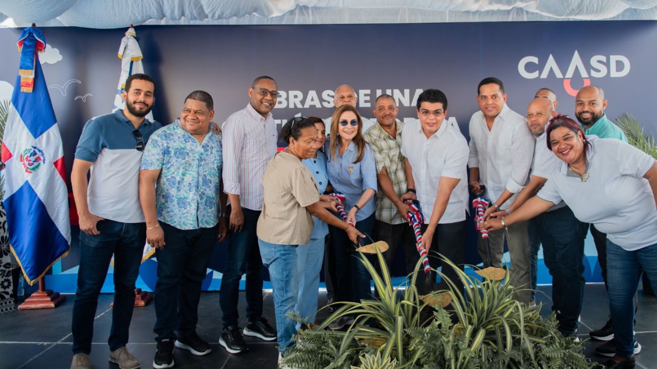 CAASD inicia trabajos de saneamiento de la cañada Santa Clara y red sanitaria en Capotillo, República Dominicana